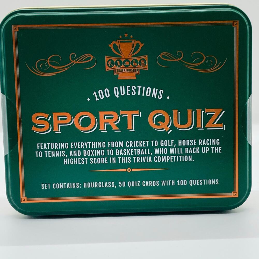 Modern Expressions Sports Quiz Game- NEW